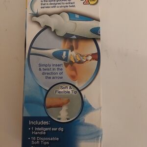 Earwax removal with 16 replaceable tips (7)